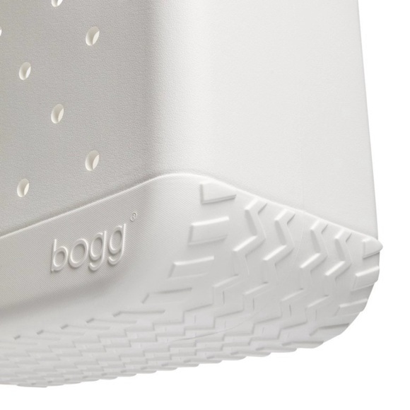 Bogg Bag Original Tote Bag - For Shore White: Vinyl Shell, Removable Pouch - Picture 3 of 13